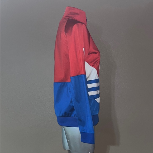 Adidas Men's Red and Blue Lightweight Jacket - Picture 4 of 13